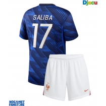 Francuska William Saliba #17 Domaci Dres za djecu SP 2026 Kratak Rukav (+ Kratke hlače)